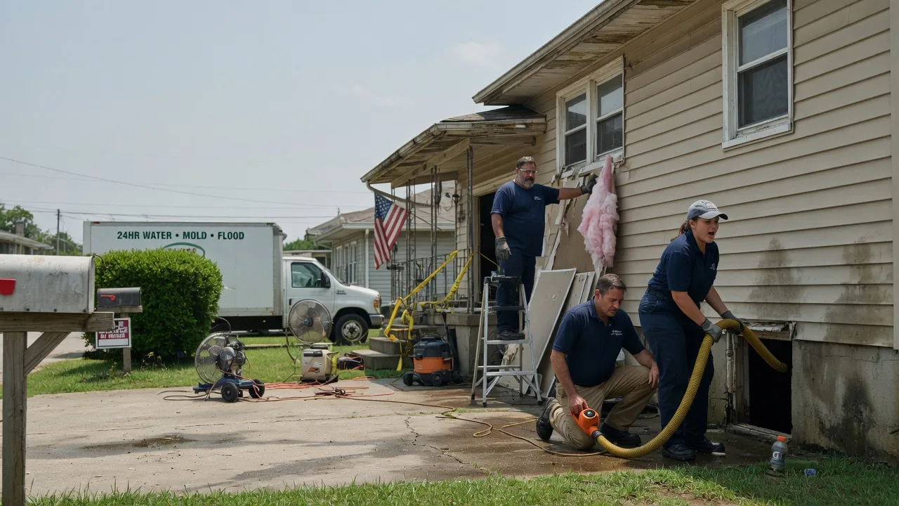 Water Damage Repair in Calliham, TX near me